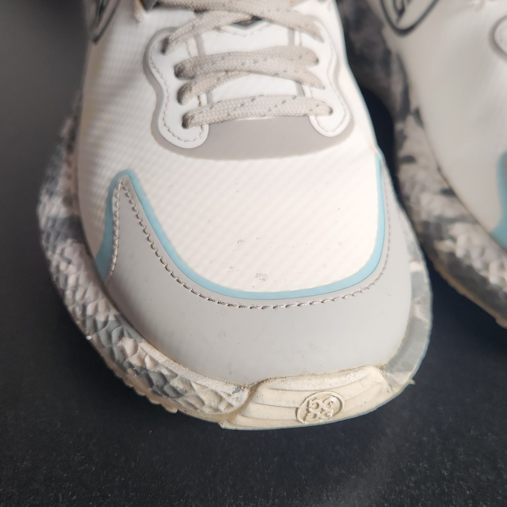 G/FORE Golf Shoes Mens 10 White Gray Camo MG4X2 Hybrid GMF000089-GC/PW - Picture 3 of 13